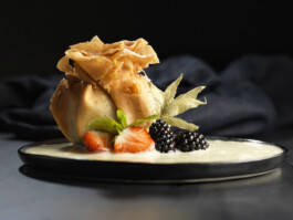 Restaurant Kulinarik Essen Food Speisen Koch Teller Gericht Dish Dessert Dominique Huter 