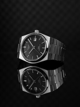 Tissot PRX Powermatic 80 Uhr Watch Automatik Uhrwerk Ziffernblatt Schweiz Edelstahl Dominique Huter 